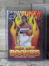 2024-25 Panini Donruss Optic - Red Hot Rookies Alexandre Sarr #2 (RC)