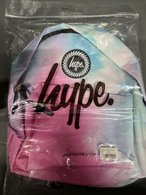 HYPE PINK PASTELL VERBLASSEN SCHRIFT rosa und hellblau brandneu