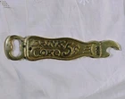 Vintage Brass Coca-Cola Bottle Opener Drink Coke 5¢ Double Ended Opener VTG