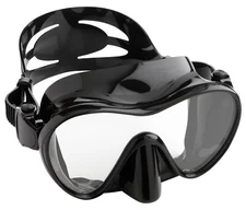 Rapido Italian Design Frameless Snorkel Mask Tempered Glass Lens Snorkeling Mask