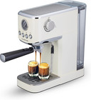 Coffee Machine with Milk Frother, Compact 20-Bar Espresso Maker, Hot and Iced Co