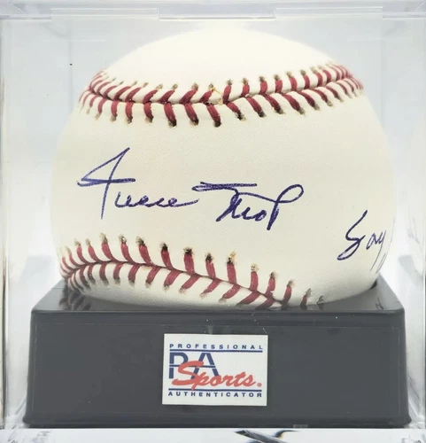 Willie Mays "Say Hey" Signed Inscribed Major League Baseball PSA DNA GEM MINT 10