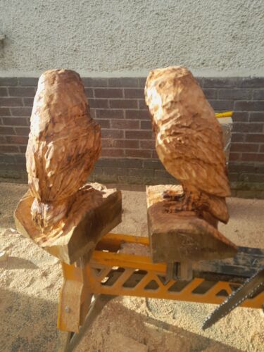 chainsaw carved owls - Picture 9 of 9