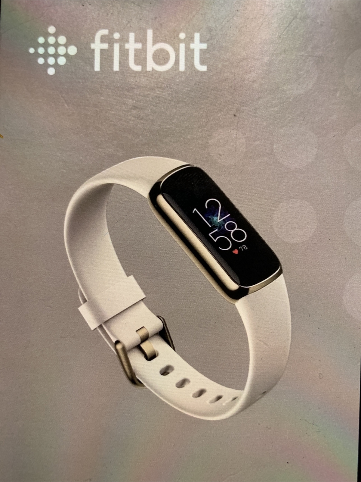 Fitbit Luxe Activity Tracker Lunar White/Pink/Soft Gold SS Original