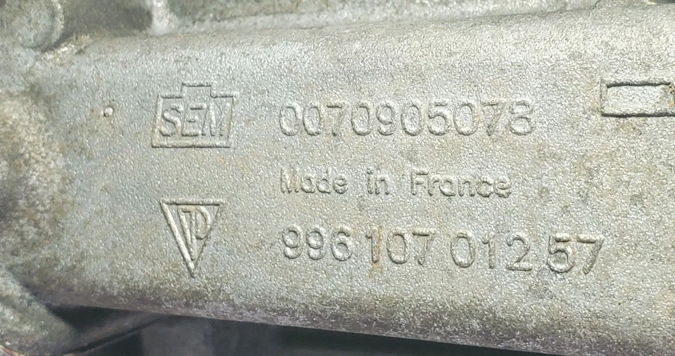 Porsche Boxster 2000 2001 motor OEM 2,7 L automático Foto 3 de 4