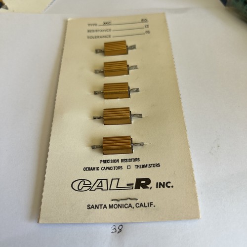 CAL-R RER60F5R11M Precision Resistors 5.11 Ohms 5 Watt 1% New 5 Pack - Picture 10 of 12