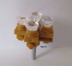 LEGO Crystal Floor Lamp Disney 41067 MOC - A89