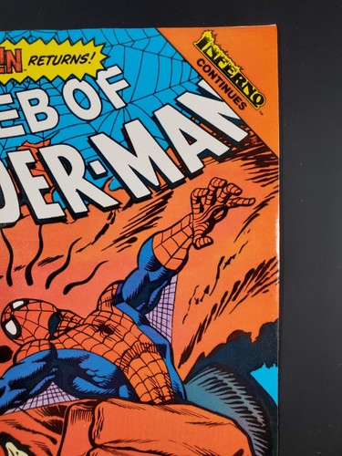 Web of Spider-Man #47 Edizione Diretta Marvel Comics 1989 - Foto 4 di 15