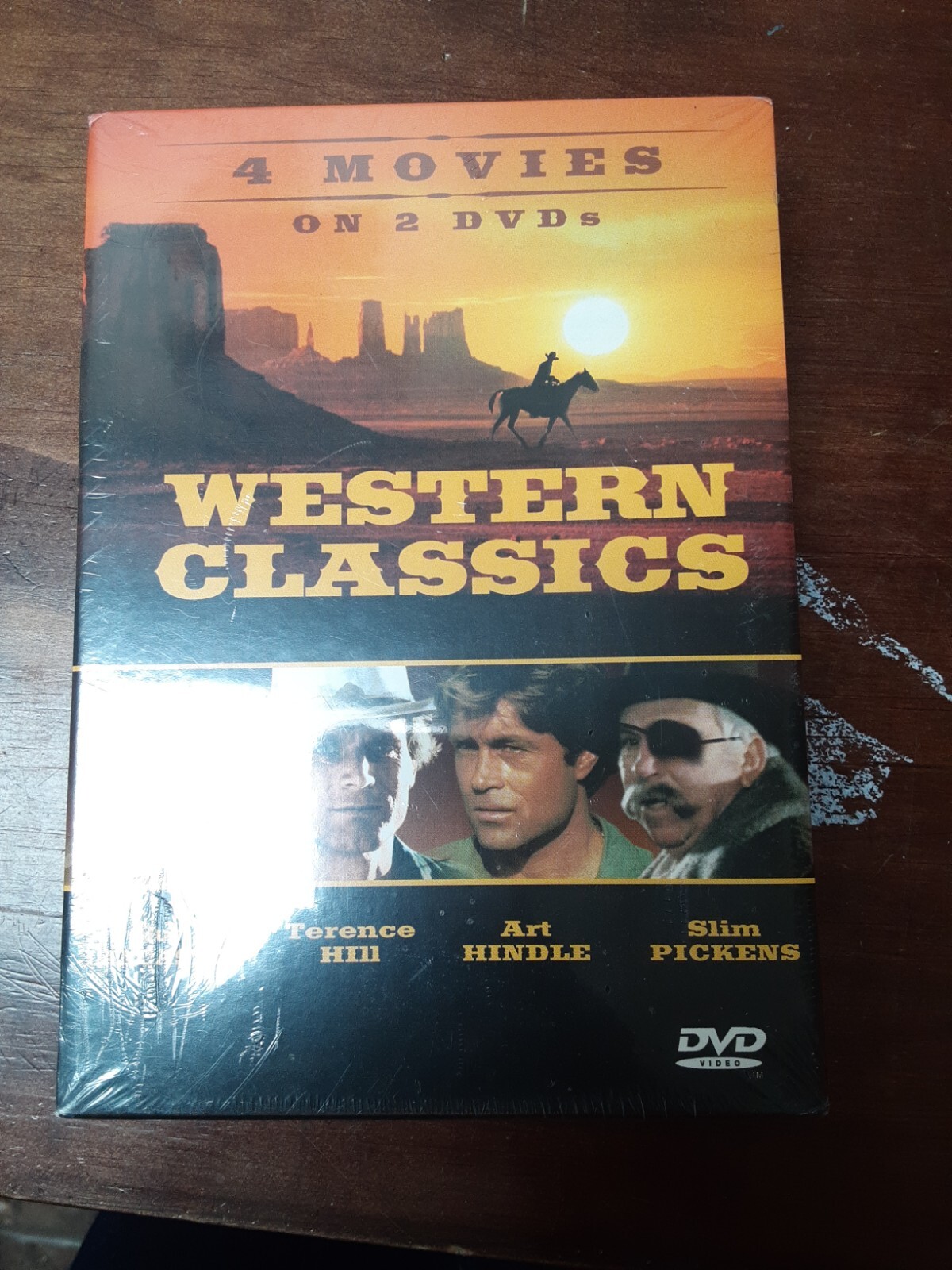 Western Classics DVD 4 Movie Pack Burt Lancaster Terrence Hill Slim Pickens NEW