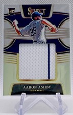 2022 Panini Select Aaron Ashby Rookie Jumbo Swatch Patch Relic #RJS-AA - Brewers