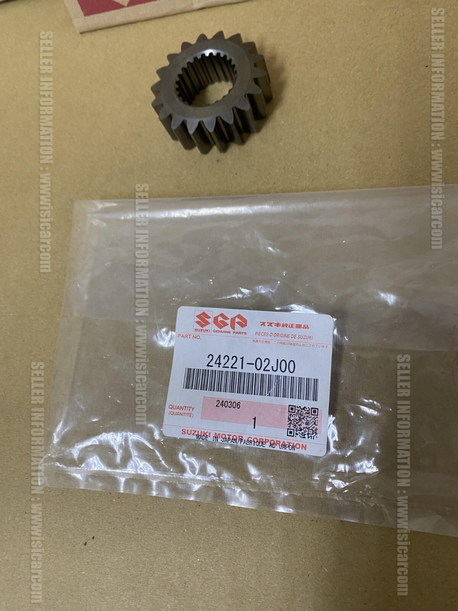 SUZUKI RMX450Z 2010 - 2019 GEAR, 2ND DRIVE (NT:18) 24221-02J00 off