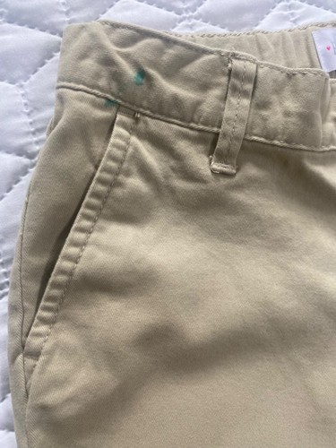 Lot of 4 Girls school uniform Khaki Bermuda/Chino shorts- SIZE 6X/ 7 - Picture 2 of 9