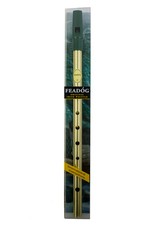 Feadog Brass Irish C Tin Whistle Pack in C