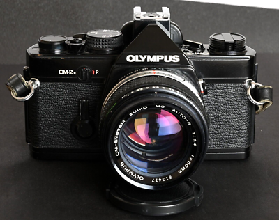 Olympus OM-2N Black 35mm Film SLR c/w Zuiko MC Auto-S 50mm f