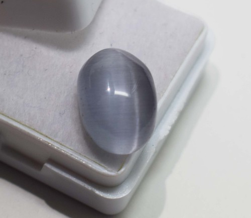 Natural Chrysoberyl Cat'Eye Gemstone 7.65Ct Cabochon Cut loose Cat'eye Ring Gem - Picture 6 of 8