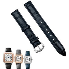 18 20MM GENUINE LEATHER WATCH STRAP BAND FIT FOR CARTIER TANK FRANCAISE SOLO NEW