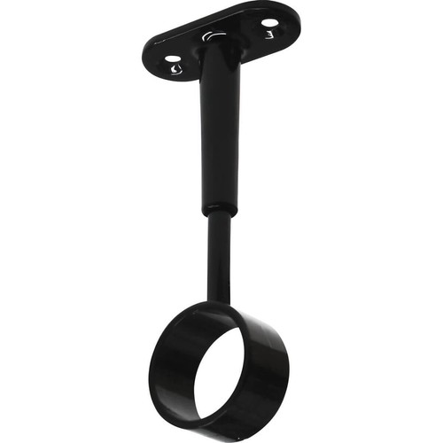 Schrankrohrlager rund Wandlager Ø 25 mm Metall Halter für Kleiderstange Rundrohr - Bild 14 von 16