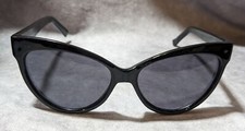 Kendall Kylie Gothic Black Ceci Cateye Sunglasses