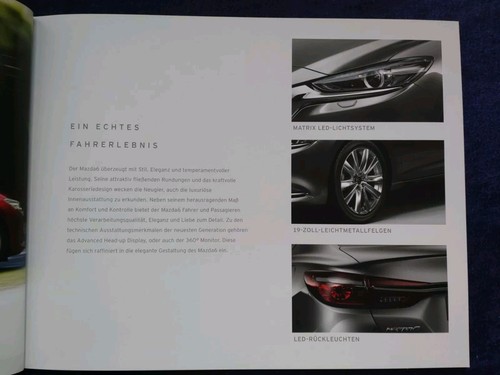 Mazda 6 Prospekt 8.2018 + Preisliste - Picture 4 of 10