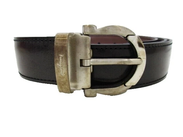 Cinturones de cuero Salvatore Ferragamo Multicolor para hombres