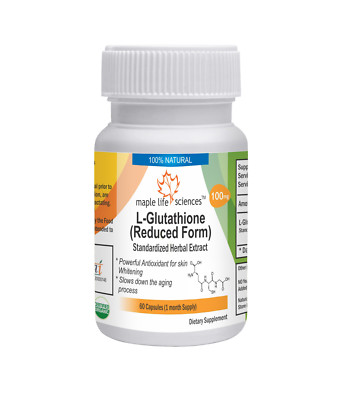 L-GLUTATHIONE Reduced Capsules 99% Pure & High Quality | eBay