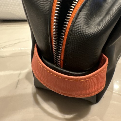 Estuche/bolso de viaje para artículos de tocador Rae Dunn “GO BAG” NUEVO SIN ETIQUETAS grande - Imagen 6 de 6