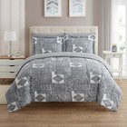 7 Piece Tulsa Bed in a Bag Comforter, Sham & Sheet Set