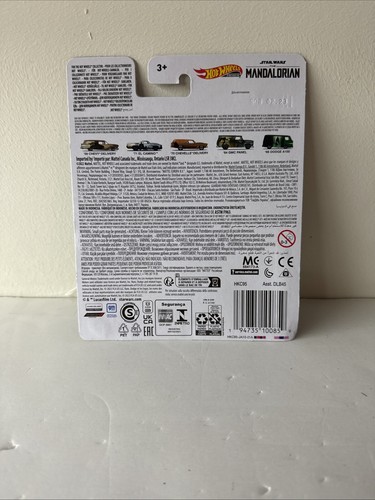2023 Hot Wheels Premium ~ Star Wars Mandalorian ~ ’71 El Camino ~ #2 ~ Blue - Picture 3 of 3