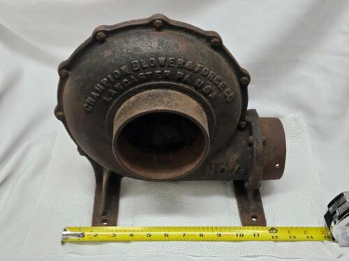 Champion Blower & Forge No.1/2, 4 Inch Blower Flat Belt Driven, All Original - Picture 2 of 14