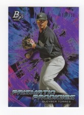2018 Bowman Platinum GLEYBER TORRES Prismatic Prodigies Purple RC #193/250