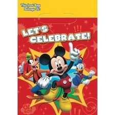 Mickey Mouse Clubhouse 8 Favor Loot Bags Birthday Party