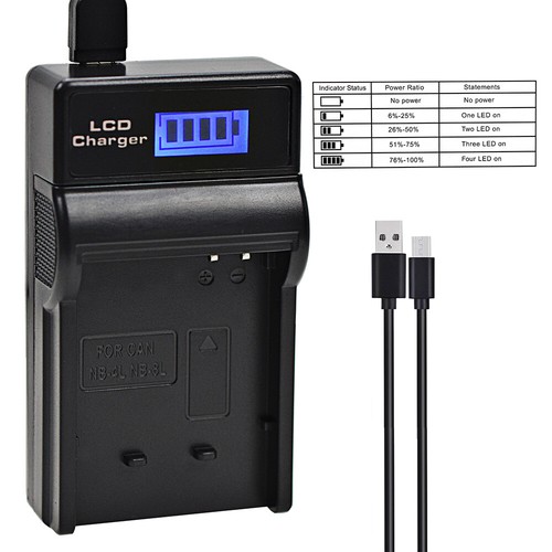 NB-4L Battery +LED Charger For Canon IXUS 110 120 i i7 zoom WIRELESS CB-2LV 2LVE - Picture 11 of 11
