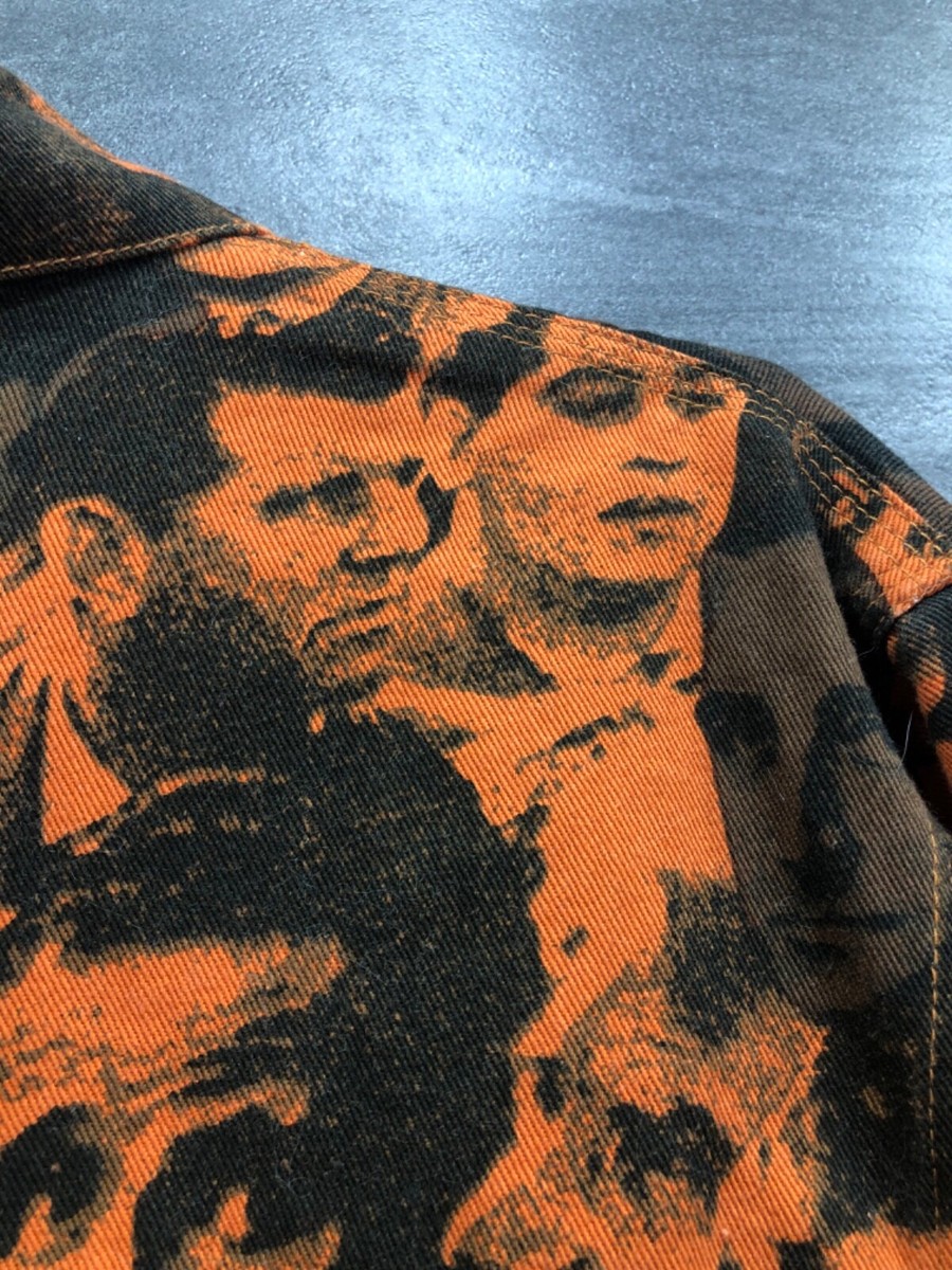 RARE Vintage Jean Paul Gaultier AW1992 Printed Faces 90's RARE Vintage Jean Paul Gaultier AW1992 Printed Faces 90's
