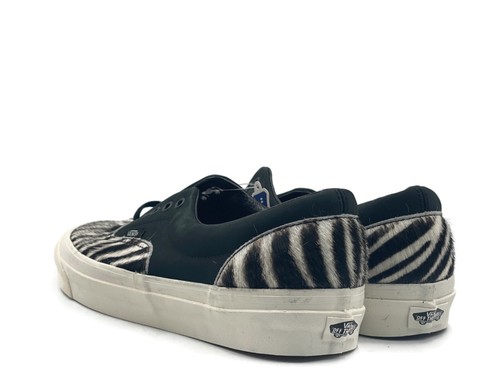Vans Era 95 Dx Hombres Zapato de Skate Informal Negro Blanco Cebra Estilo de Vida Moda Tenis - Imagen 7 de 11