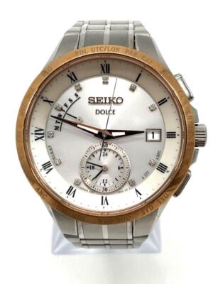 SEIKO DOLCE デイデイト 8B54-0AF1 ソーラー電波 　黒文字盤 SEIKO DOLCE デイデイト 8B54-0AF1 ソーラー電波 黒文字盤 Yahoo
