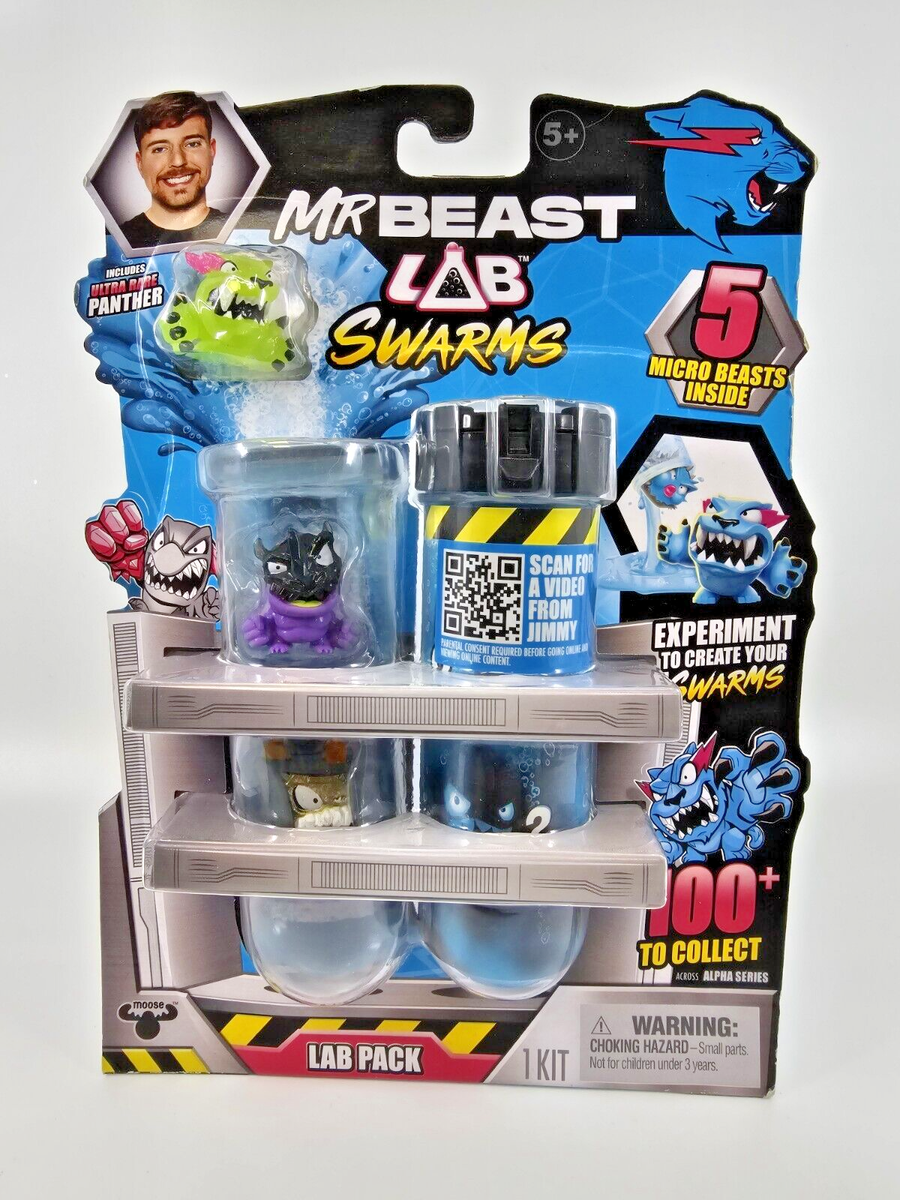 Mr Beast Lab Swarms ラボパック 5マイクロビースト入り MrBeast Lab Swarms S2 Lab 5 Pack