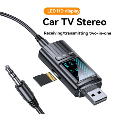 Adattatore Bluetooth 5.0 Trasmettitore Ricevitore - Mini, 3.5mm AUX, Per Auto, TV, Cuffie - Foto 5