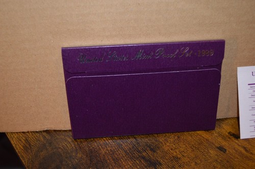 UNITED STATES PROOF SET 1989s W/COA - Picture 4 of 4