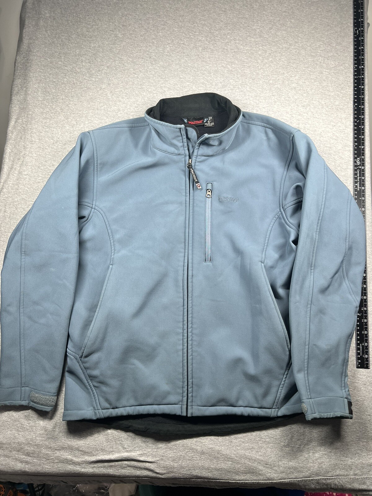 Marmot Gravity Softshell Jacket Black Fleece Line… - image 2