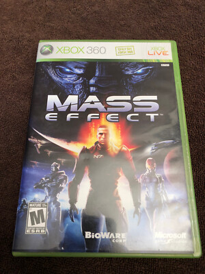 Mass Effect (Microsoft Xbox 360, 2007) Tested  Working With Instruction Manual