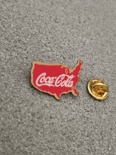 Pin's Pins Pin Enamel 37 Boisson Soda Carte USA "Coca Cola" - Picture 3 of 3