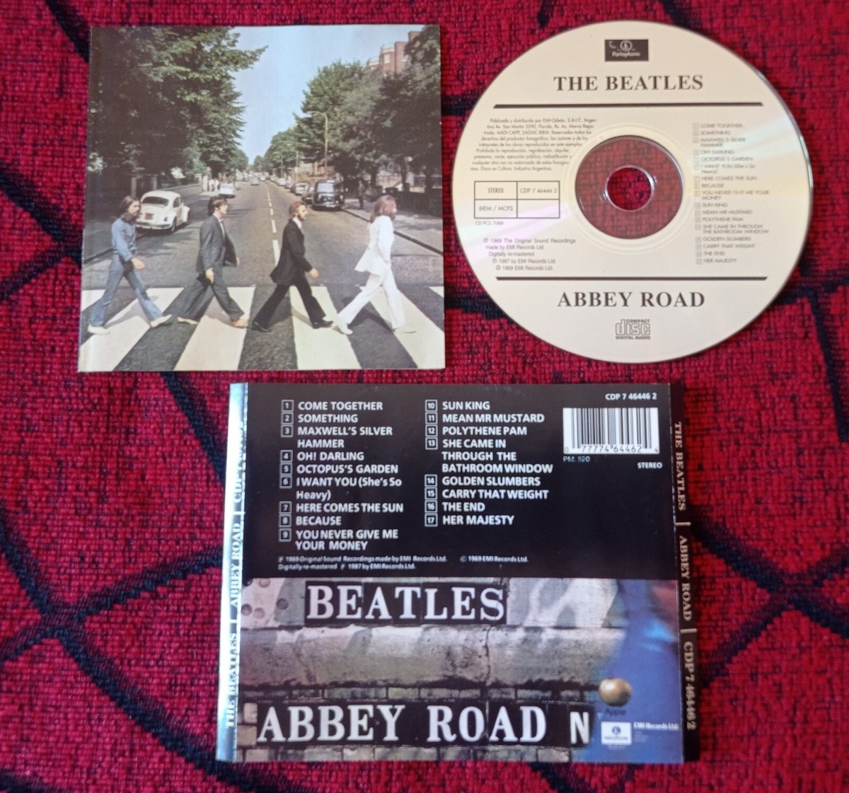 THE BEATLES ** Abbey Road ** REISSUE Argentina CD | eBay UK