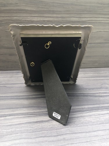 Burnes Of Boston Gold & Silver Tone 5"x7" Metal Picture Frame Climbing Roses - Picture 8 of 13
