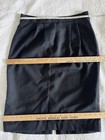 Vintage - Late 1980 To Early 1990’s Woman’s Black Pencil Skirt -size 10 — photo 8