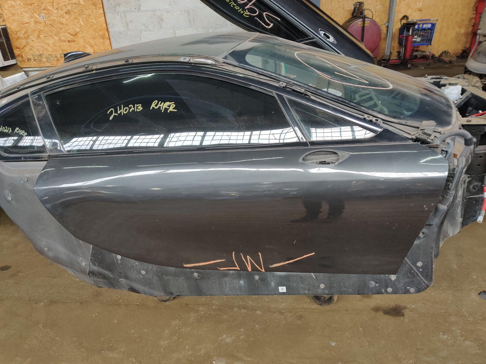 Right Passenger Side Door Assembly Sophisto Grey 41517312668 OEM BMW i8 2014-19