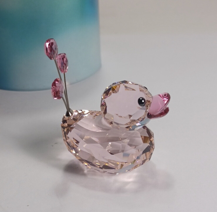 スワロフスキー SWAROVSKI ハッピーダック I LOVE YOU ピンク スワロフスキー SWAROVSKI ハッピーダック I LOVE YOU ピンク