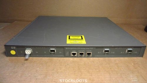 HP STORAGEWORKS ISCSI STORAGE ROUTER 2122 2x RJ-45 4x SFP Ports Excl Rack Ears
