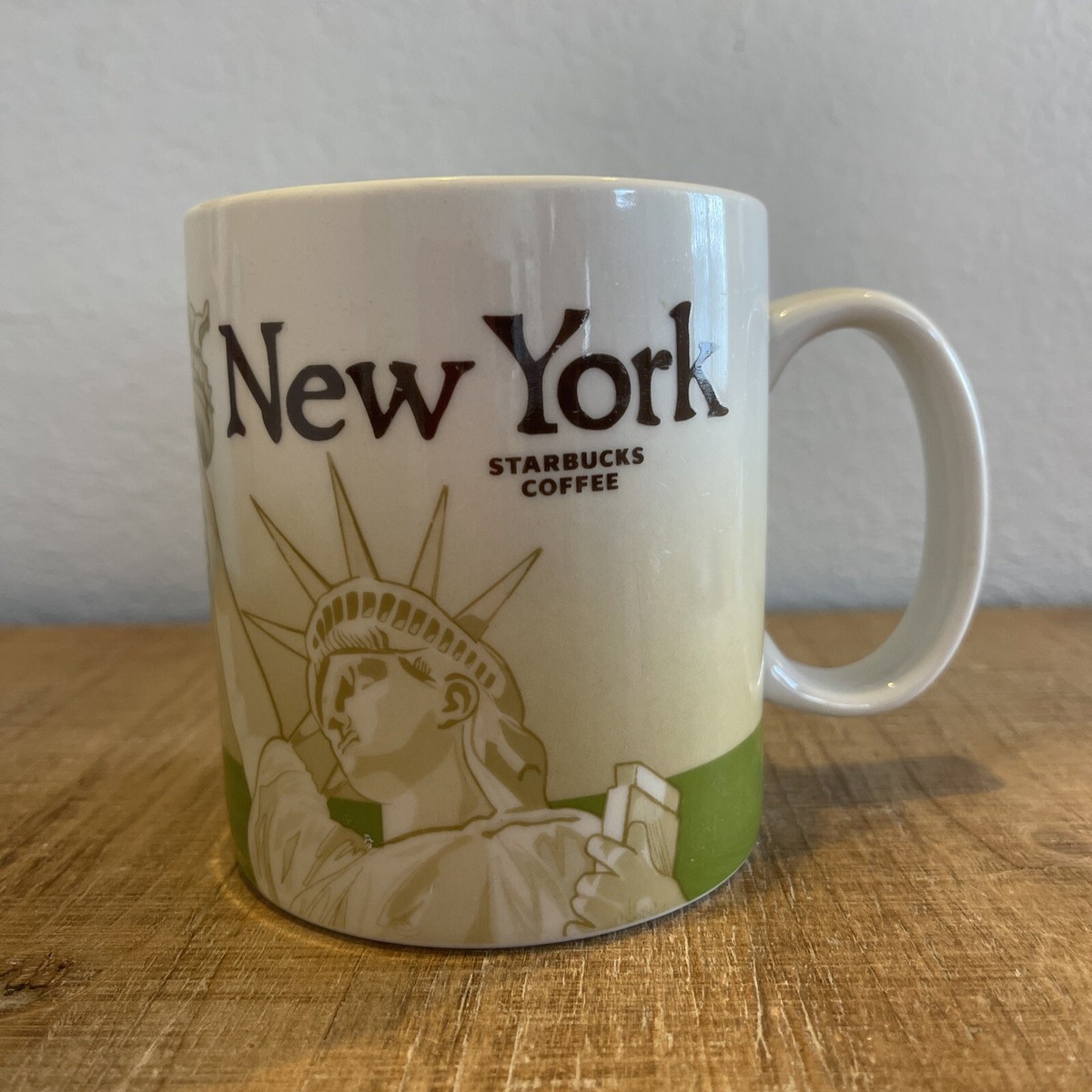 純銀　銀盃　約294g Starbucks NEW YORK Coffee Mug Collector Series 2008 16 oz | eBay