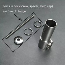 Mountain Bike Handlebar Front Fork Stem Riser Extender Extension Head Up Adaptor