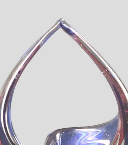 Gorgeous Vintage Abstract Murano Multi Color Art Glass Candy Dish Basket - Picture 4 of 5